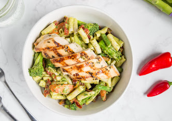 Kitchfix signature dishes Paleo Granola
Turkey Meatballs
Roasted Vegetable Bowls